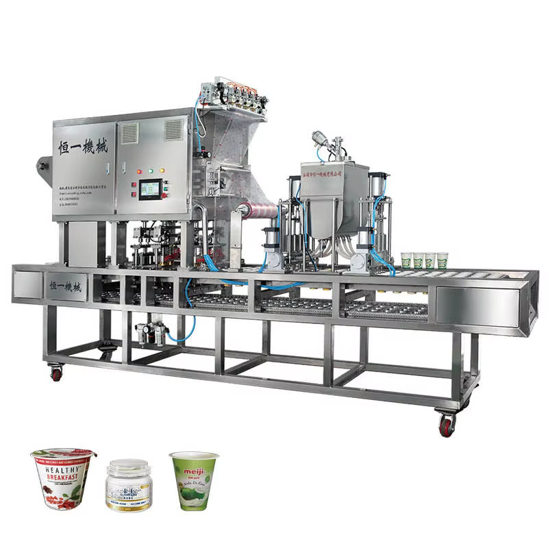 Automatic Cup Filling and Sealing Machine