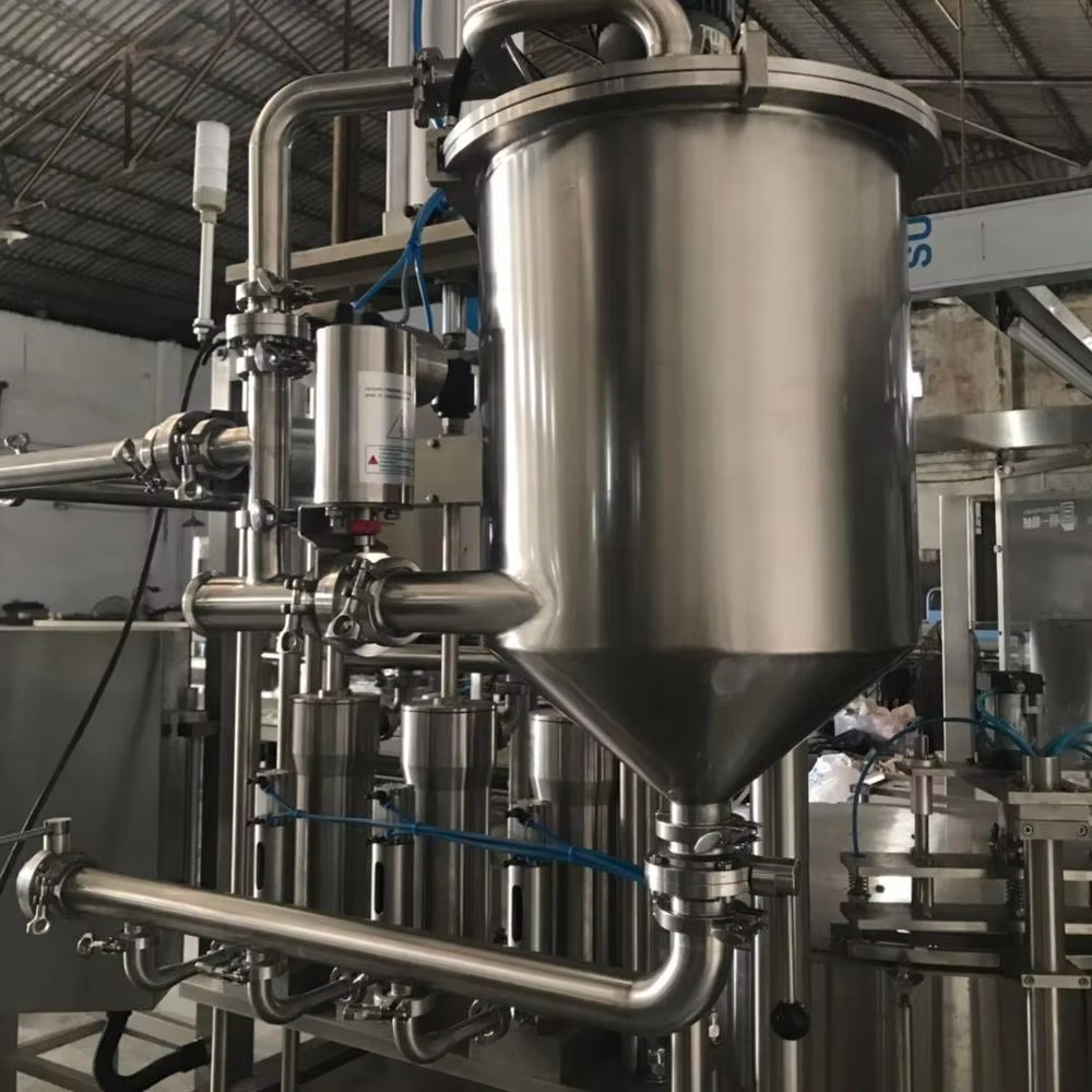 HighEasy Automatic Factory Price High-Accuracy Plastic Bags Filling Capping Machine for Beverage & Chemical Stand-up Pouch