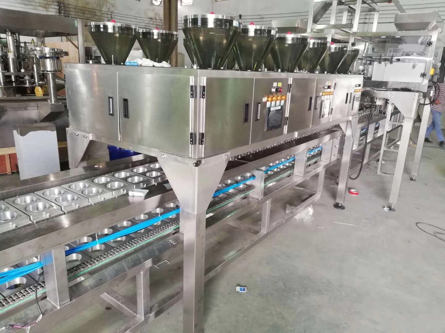 Automatic Factory Price Cup Sealing Machine for Powder Oil Yogurt Beverages Jelly Ketchup Honey Sauce Chemicals-Paper Plastic details