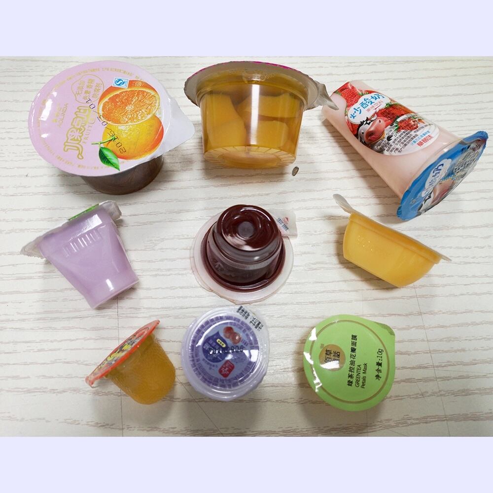 Factory Price Automatic Jelly Honey Ice Cream Juice Plastic Cup Filling Sealing Machine manufacture