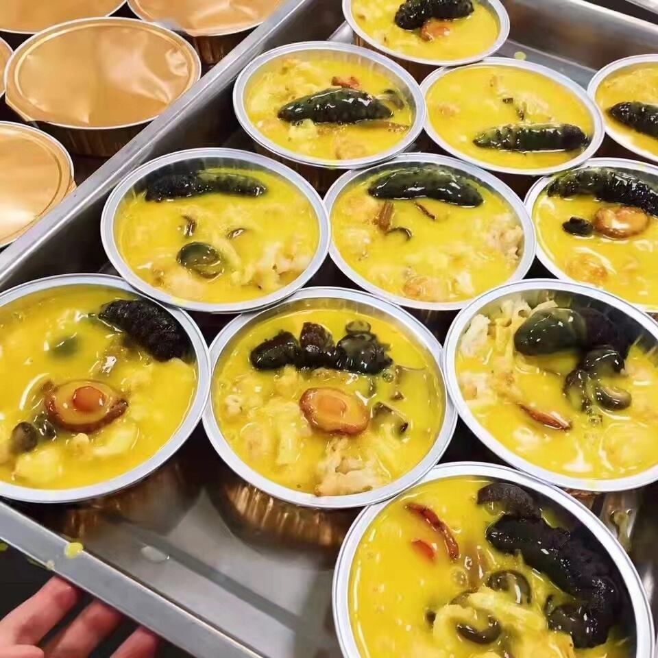 Mechanical Automatic Nitrogen Flush Aluminium Box Sealing Machine Core Gear Engine for Meat Vegetables Vacuum Packaging Paper details