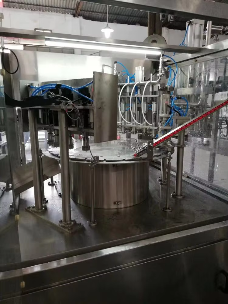 HighEasy Automatic Factory Price High-Accuracy Plastic Bags Filling Capping Machine for Beverage & Chemical Stand-up Pouch
