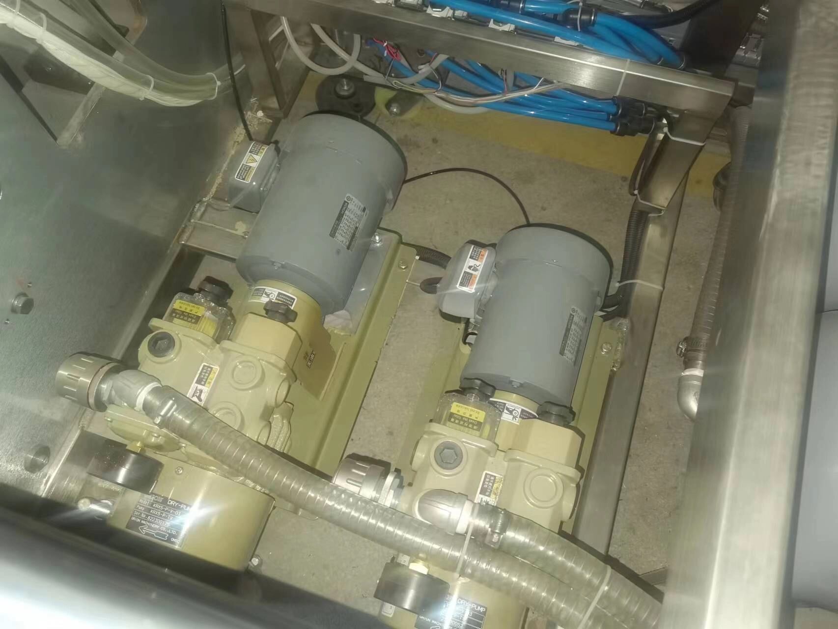 Mechanical Automatic Nitrogen Flush Aluminium Box Sealing Machine Core Gear Engine for Meat Vegetables Vacuum Packaging Paper factory