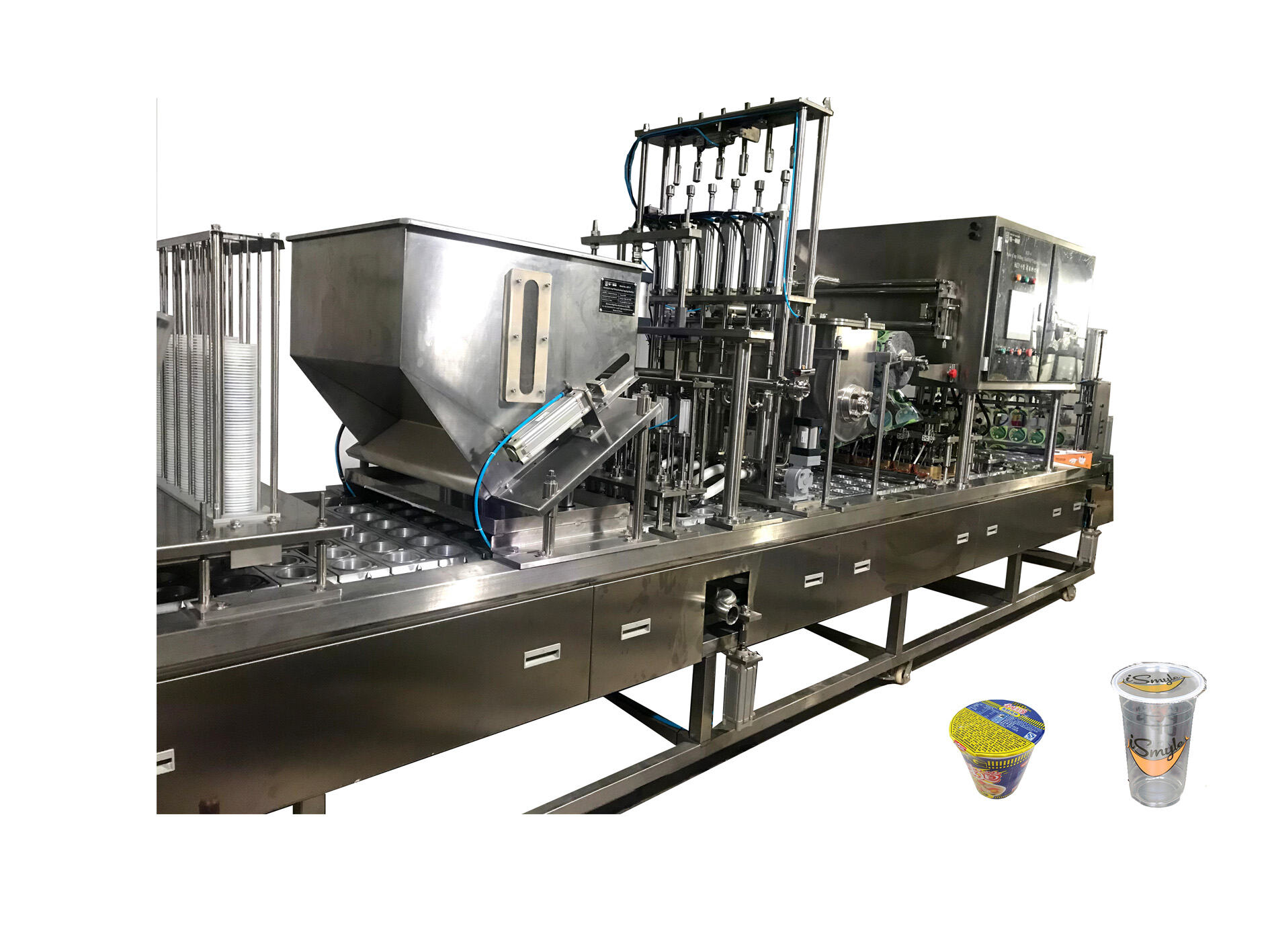 Efficient Cup Filling Sealing Machine for Milk Powder