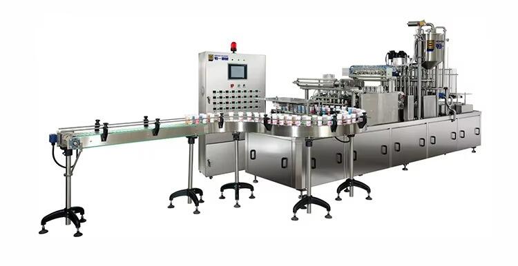 Hot Sale Automatic Pudding Mustard Puree Pure Water Chilli Rice Meat Cup Filling and Sealing Machine supplier