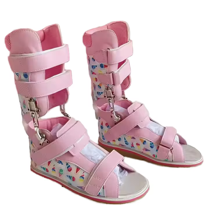 High Quality Child Orthopedic AFO Shoes New Style Orthotic Shoes for Club Foot Artificial Implants Interventional Materials factory