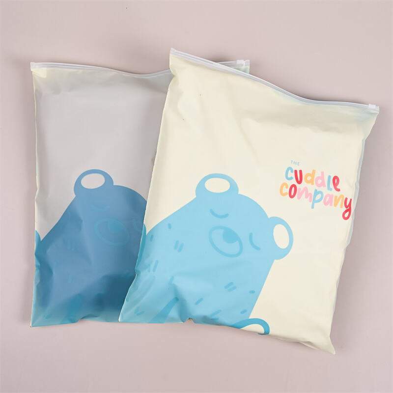 Elevate Your Apparel Packaging with Custom Frosted Zip Lock Bags