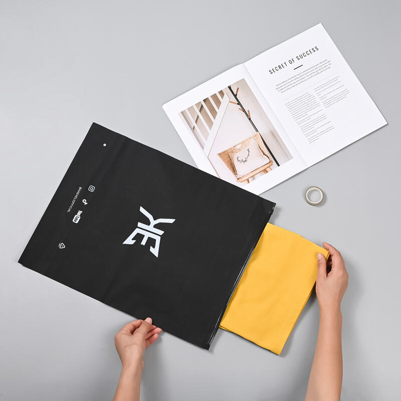 Custom Frosted Zipper Bags for Clothes Durable, Secure, and Stylish