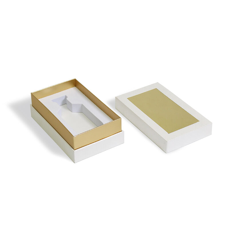 CF Perfume Packaging Box Custom Eco-friendly Recyclable Cardboard Paper With Foam EVA Insert Embossed Printing