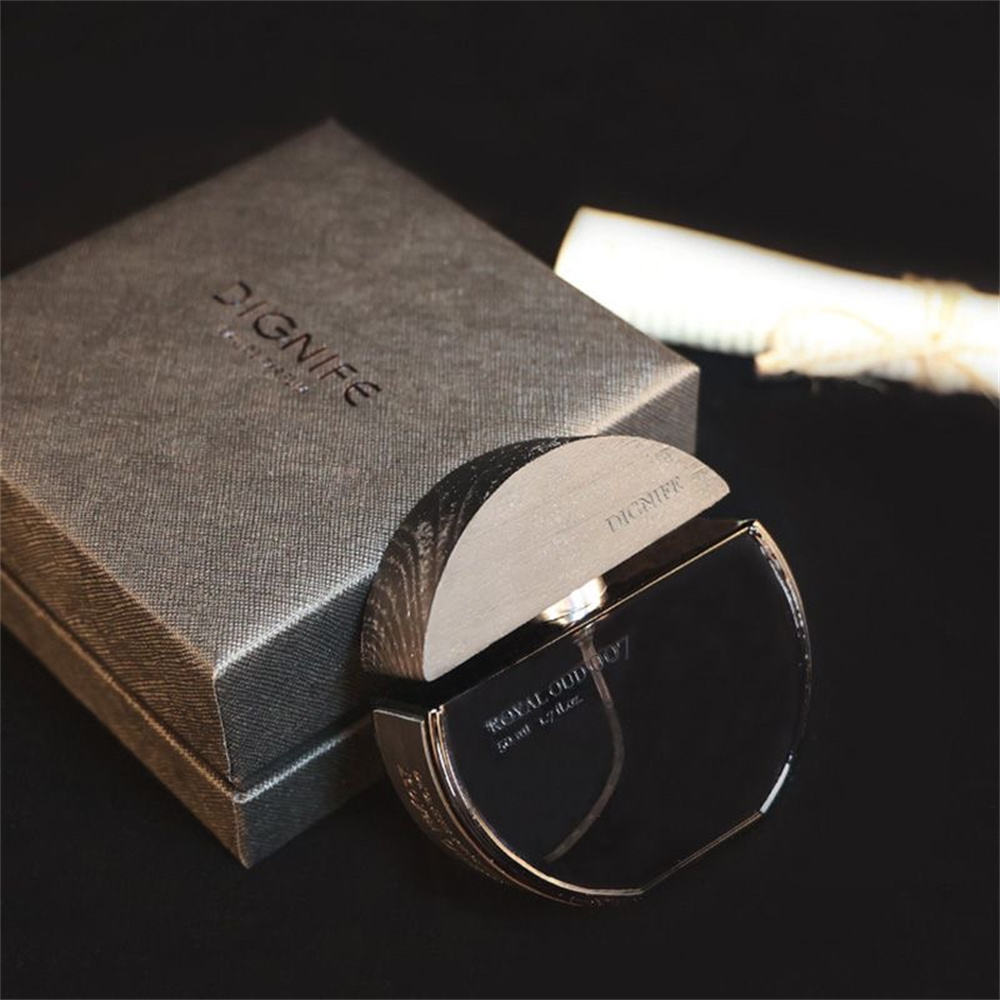 Hot Sales Cosmetic Packaging Lid And Bottom Box Wholesale Hard Paper Custom Logo Luxury Perfume Bottle Cosmetic Black Box