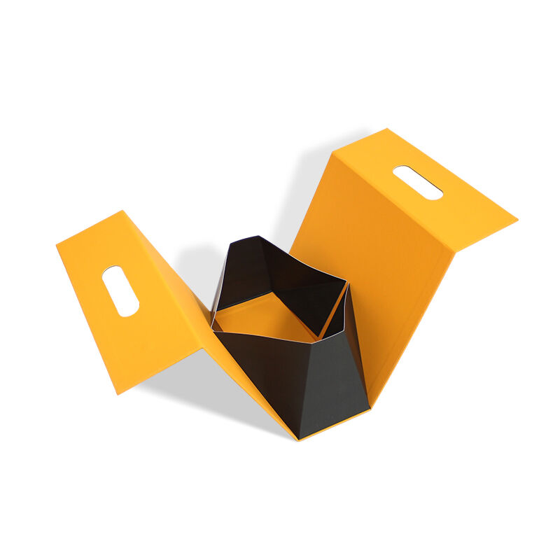 Kotak Hadiah Lipat Kaku Mudah Alih CF dengan Magnet