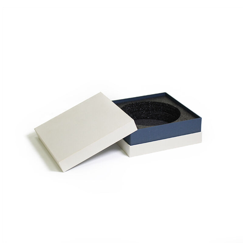 กล่องกระดาษคริสต์มาสหรูหรา CF พิมพ์ซับลิเมชัน ตกแต่งประดับ มีฝาเปิดได้ พร้อมช่องคล้องคอ สำหรับบรรจุภัณฑ์กล่องของขวัญ