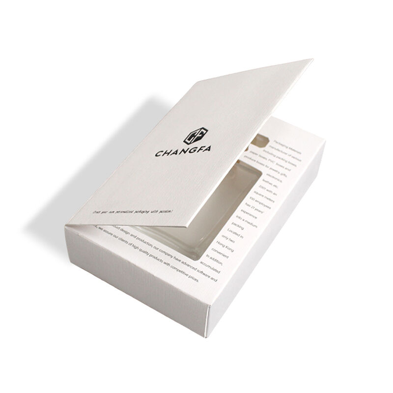 Parfume-magnetisk bogstil-gaveboks med perleuld af EPE