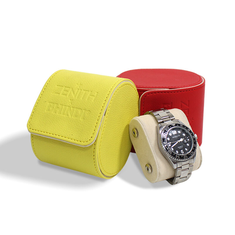 CF Τσαντάκι Ρολογιού από PU Δέρμα με Ένα Διαμέρισμα για Ρολόι, Κουτί Δώρου Επίδειξης