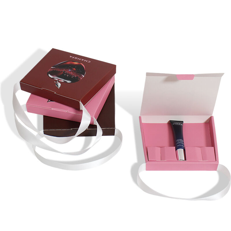 Cosmetic Gift Paper Tote Box Corrugated Paper Insert