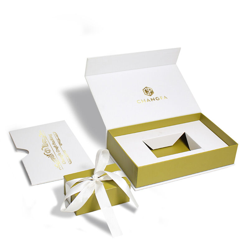 Białe luksusowe kartonowe pudełko na biżuterię CF z szufladą, pudełko na bransoletkę oraz woreczek mikrofibry