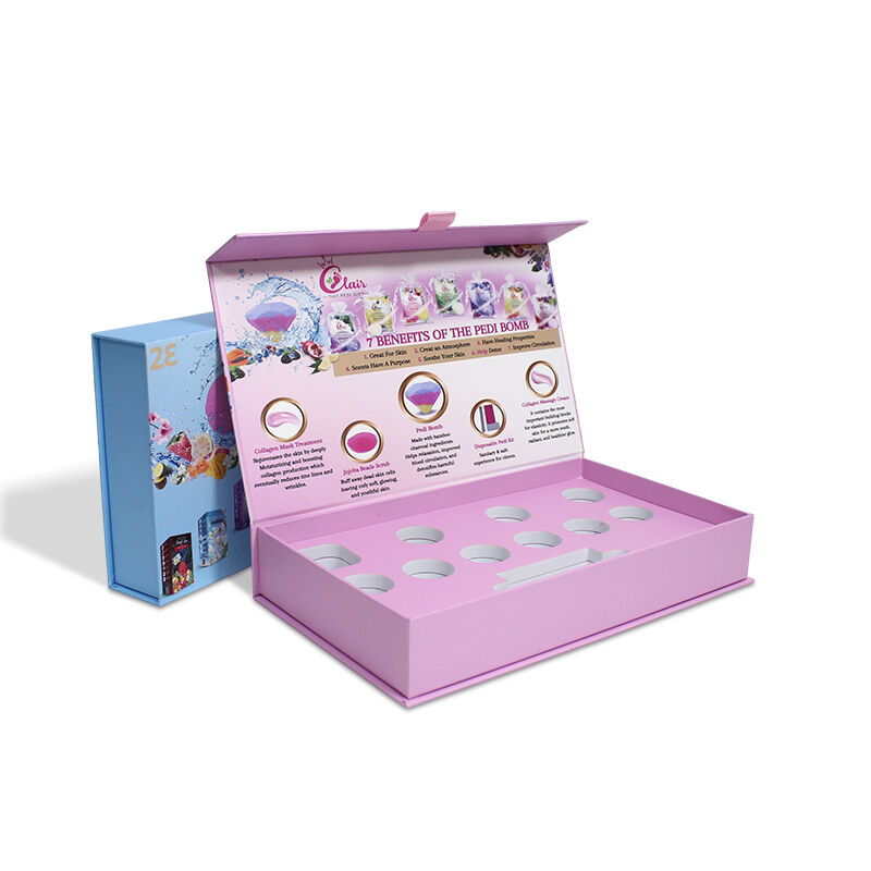 CF Karkkilidellinen Magneettinen Kosmetiikkalaatikko EVA Eristerällä