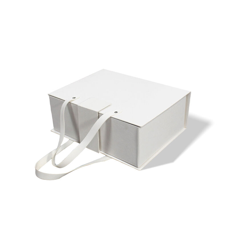 CF Einteilige Falt-Schalenverpackung mit magnetischem Verschluss aus Geschenkkarton