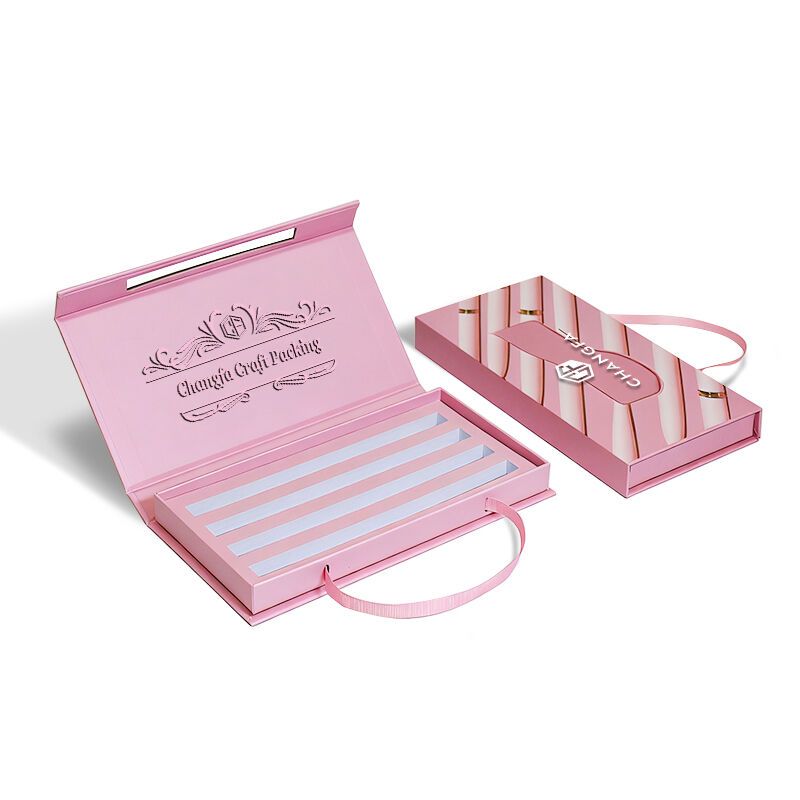 CF Logo privátní značka – prázdné papírové krabičky na eyeliner a rtěnky, ekologické kosmetické balení