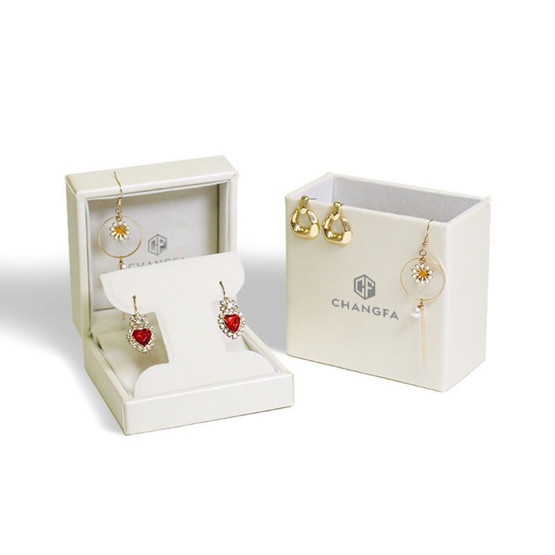 CF Kaxxa Rettangolari Kwadru bil-Mod tal-Drawers b'Imbossiment Dubbju għall-Impakkar ta’ Ħażna ta’ Ġewwierija, Kaxxa għall-Organizzazzjoni ta’ Kollan u Għajnejn, Kaxxa Portabbli bil-Flipt