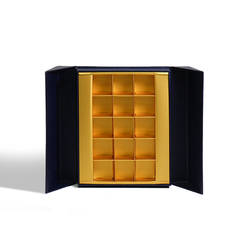 Индивидуальная коробка CF для шоколадных конфет и подарков: жёсткая бумажная коробка с двумя распашными дверцами для свадеб, Дня святого Валентина и праздничных мероприятий