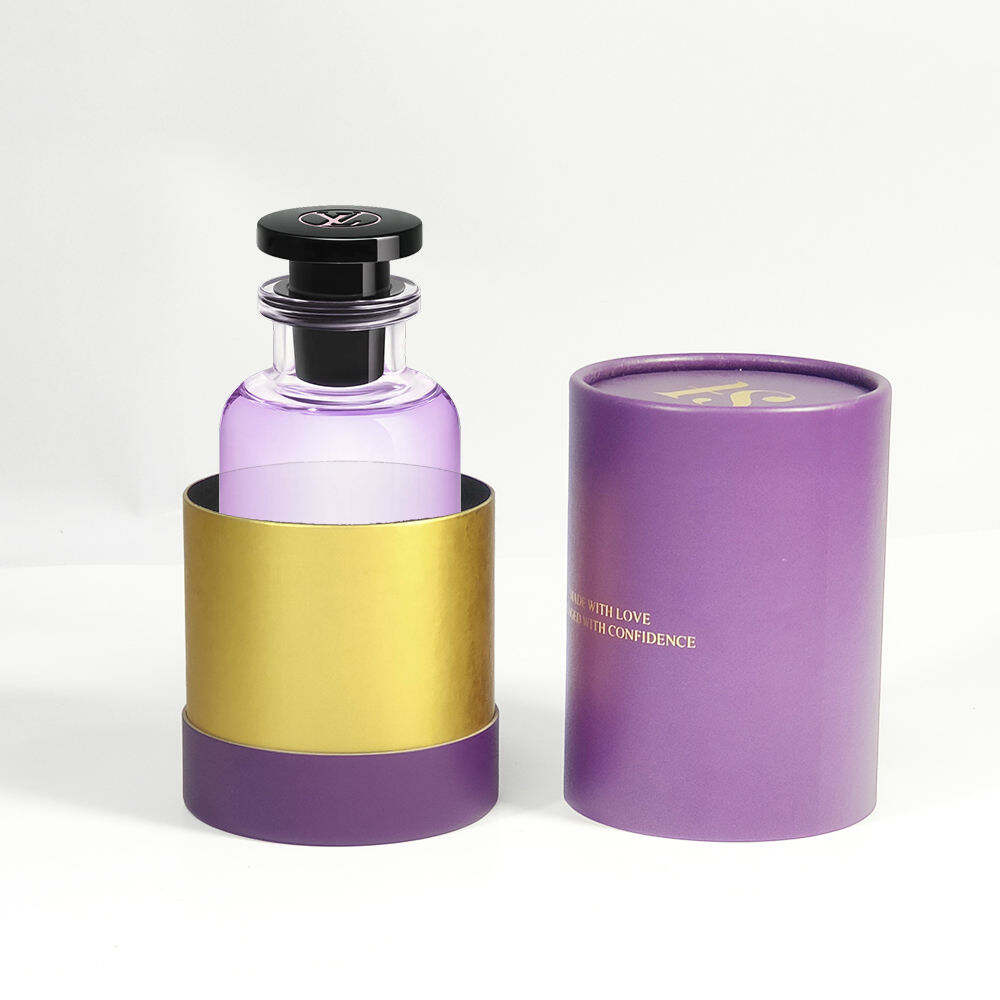 perfume packaging box cylinder perfume gift box