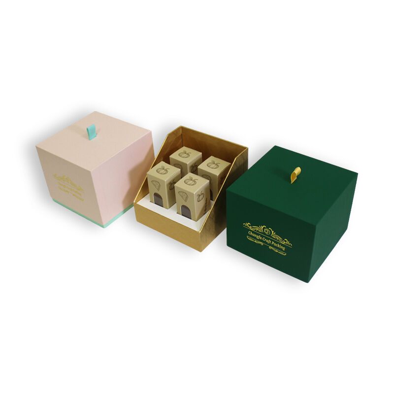 CF Custom verwijderbare dekseldoos met hals en golfkartonnen inzet voor cosmetische cadeauboxen voor parfum- en lippenstiftverpakking