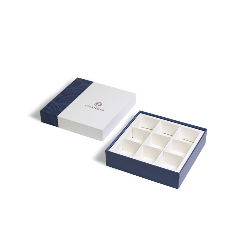 جعبه بسته‌بندی خوراکی caffenol برای شکلات، بونبون، شیرینی و هدیه با کاغذ مقوا