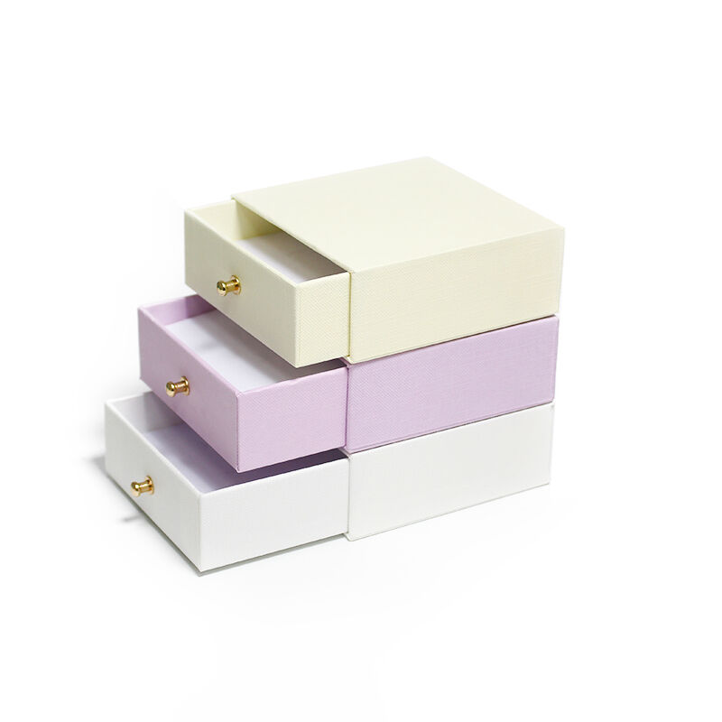 Hộp đựng trang sức CF thời thượng dạng ngăn kéo, dùng để lưu trữ vòng tay và vòng cổ, kích thước tùy chỉnh