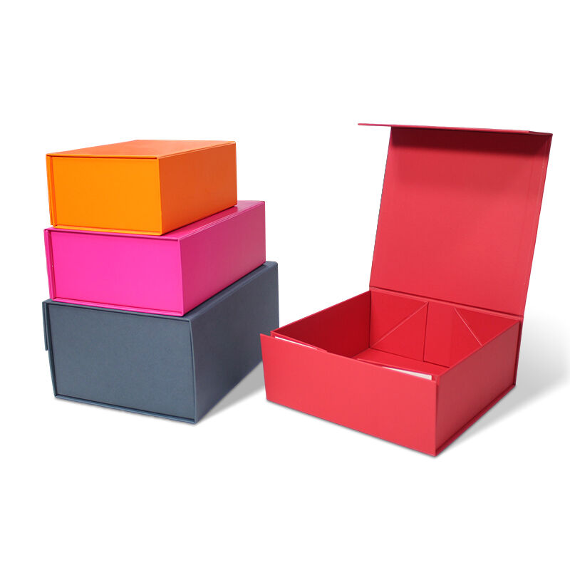 カスタムポータブル折りたたみマグネットギフトボックス