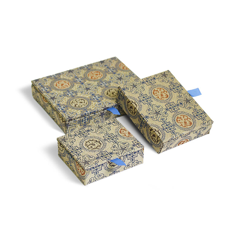 CF Merev Ajándékcsoomagolás Szalaggal, Fordított Tetős Kivitelben, Kézműves Papírpala Csomagolás Kagylóformájú Ajándékdoboz