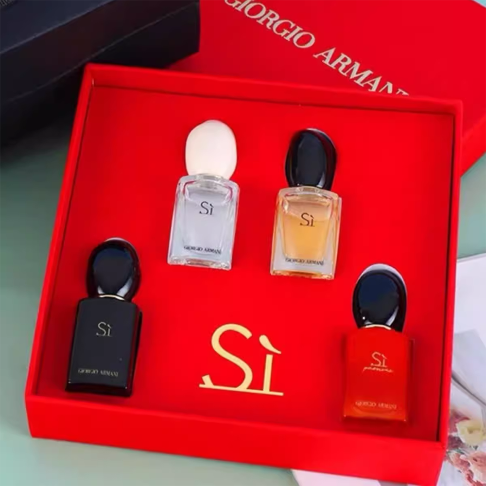 Mini Bottle Luxury Packaging Red Box Perfume