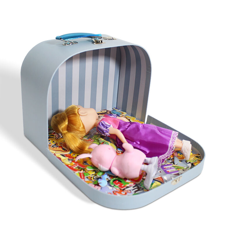 カスタム高品質ラグジュアリー段ボール携帯用ギフト収納ボックス