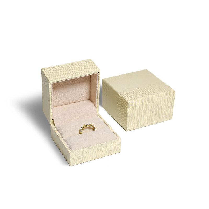 Hộp quà tặng trang sức nhẫn và vòng cổ CF Luxury chất lượng cao bằng giấy