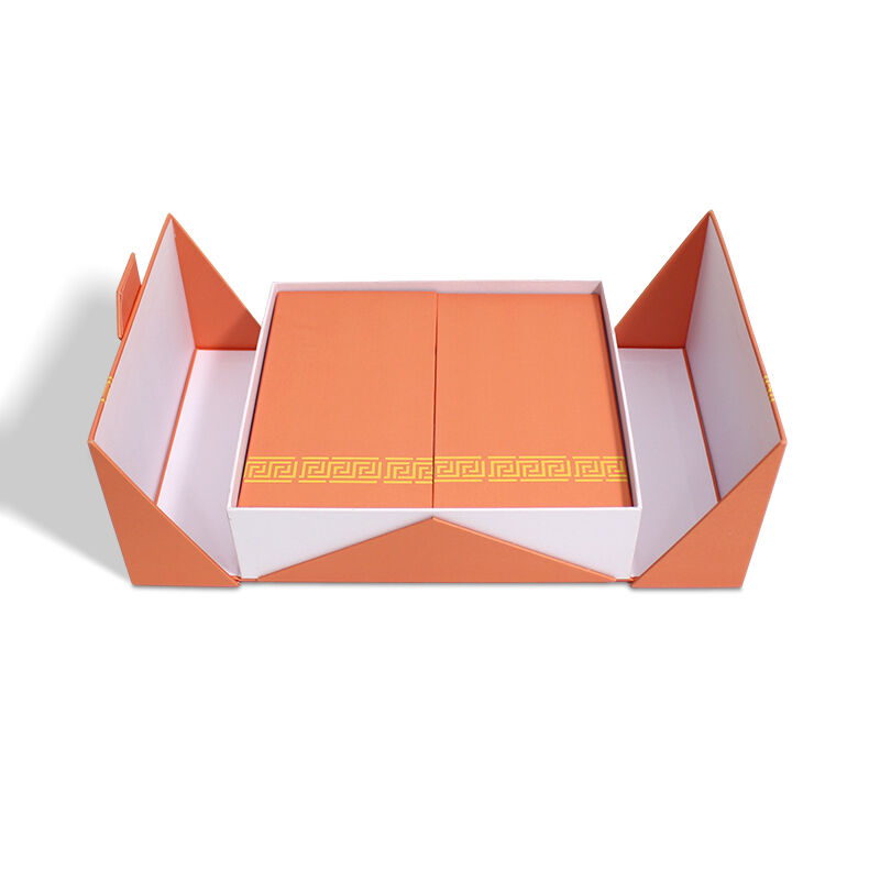 CF Elegant Double-Door Magnetic Gift Box with EVA Insert