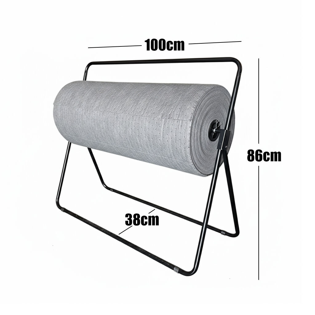Wipe Accessories Floor-standing Black Paper Roll Holder