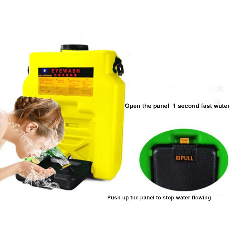 Station de lavage oculaire portable