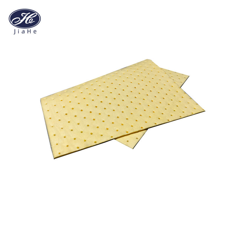 Pads Absorbentes Estándar para Químicos y Peligrosos (Paquete de 200)