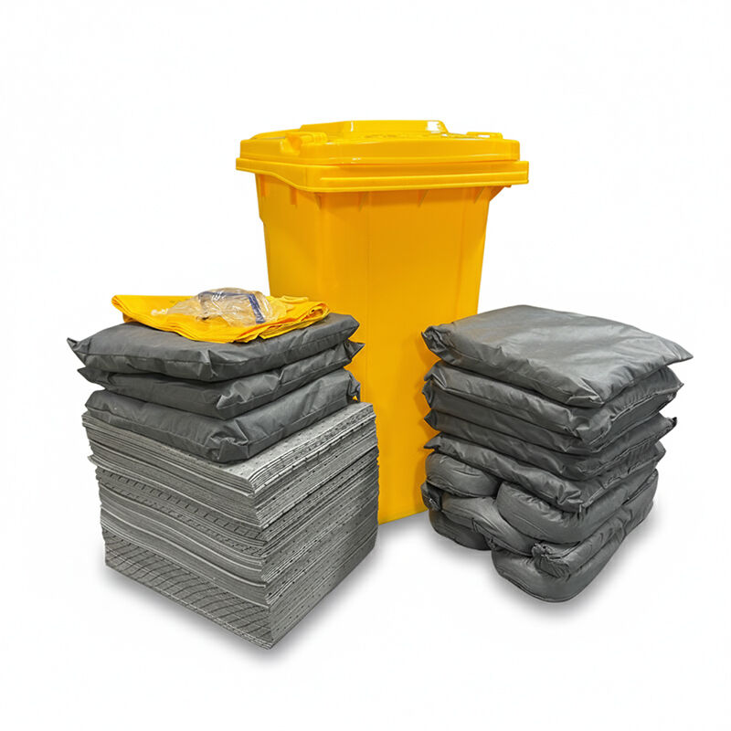 kits de déversement universels pour bac roulant de 240 L