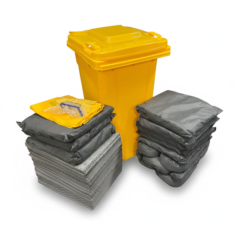 kits de déversement universels pour bac roulant de 240 L