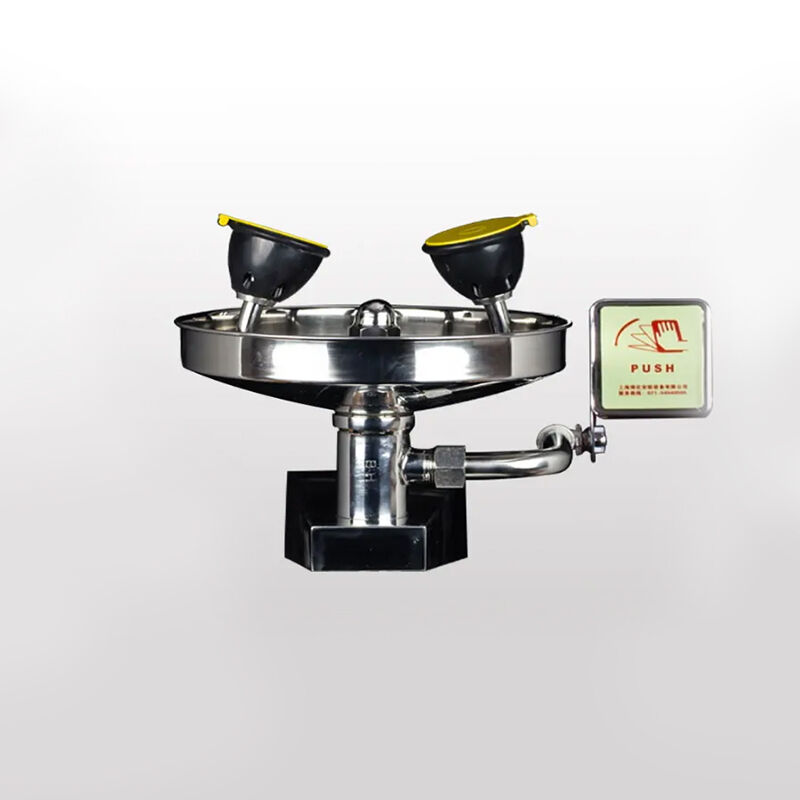 Station de lavage oculaire murale