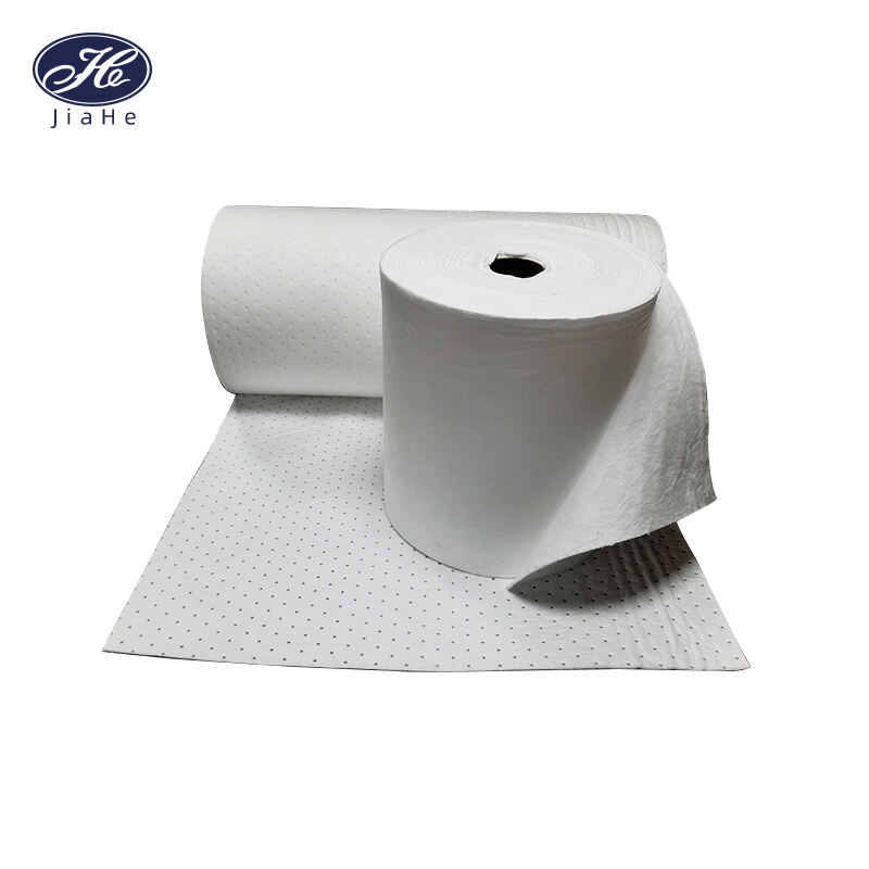 Rollo Absorbente Estándar para Aceite y Combustible 400mm x 50m