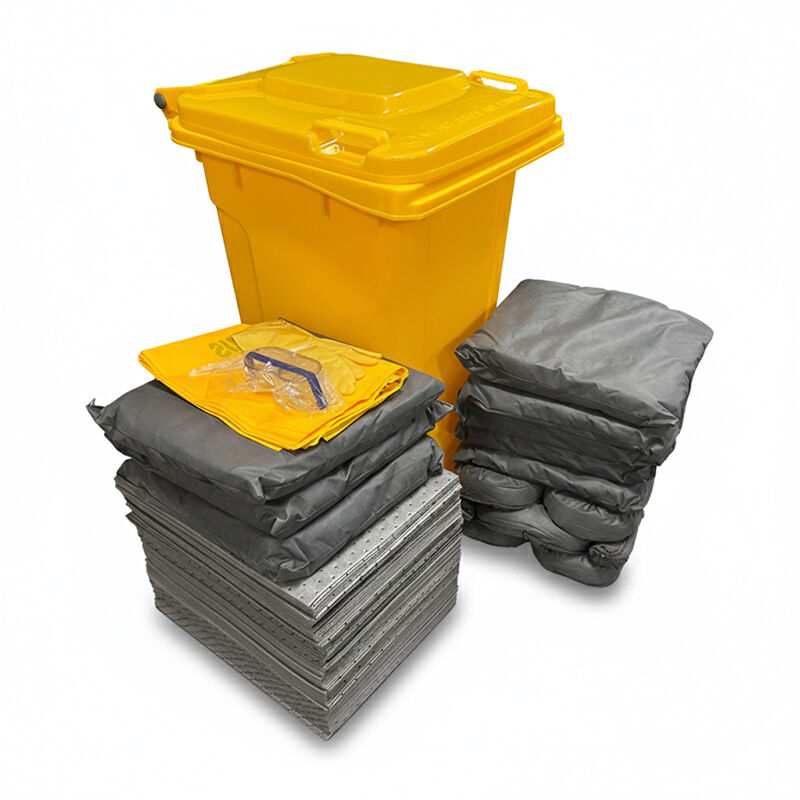 kits de déversement universels pour bac roulant de 240 L