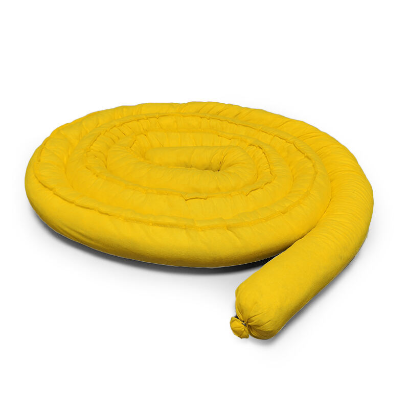 Calcetín Absorbente para Químicos y Peligrosos - 76mm x 1.2m (Paquete de 20)