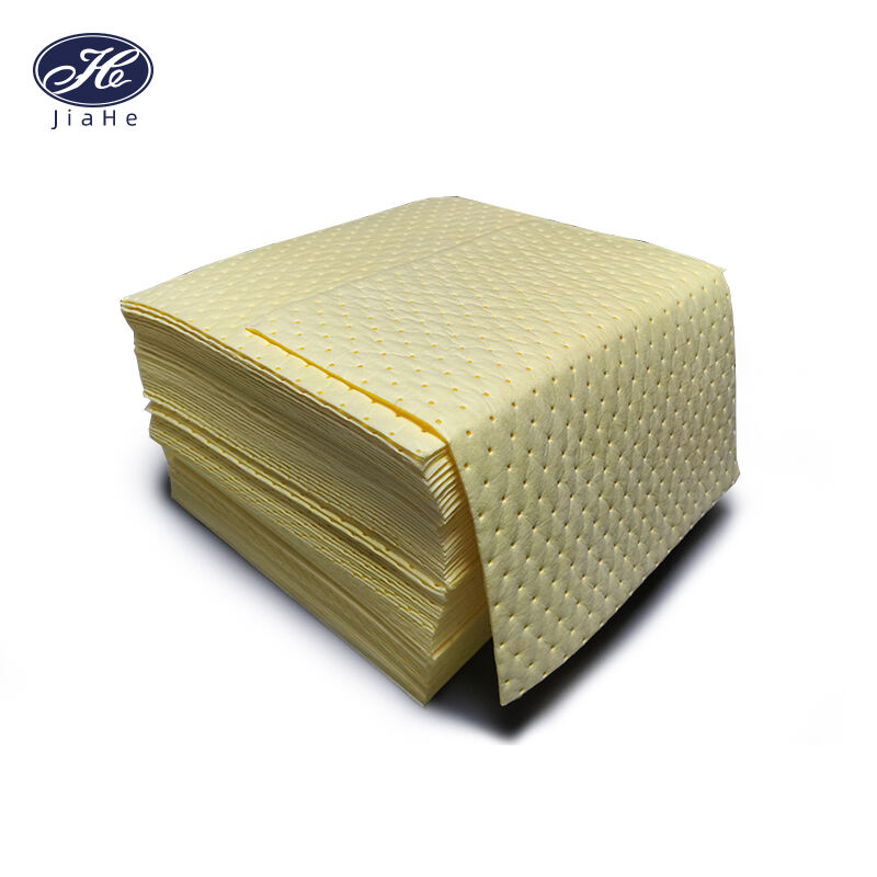 Pads Absorbentes Estándar para Químicos y Peligrosos (Paquete de 200)