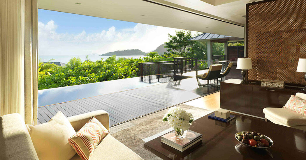 Seychelles Raffles Hotel PANORAMIC POOL VILLA
