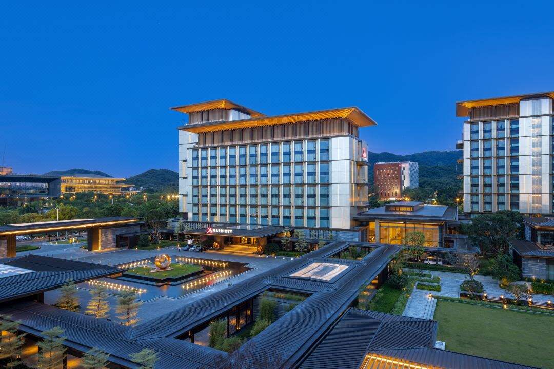 YUNZHU HOTEL - GuangZhou China Спальня, подвижная и фиксированная мебель