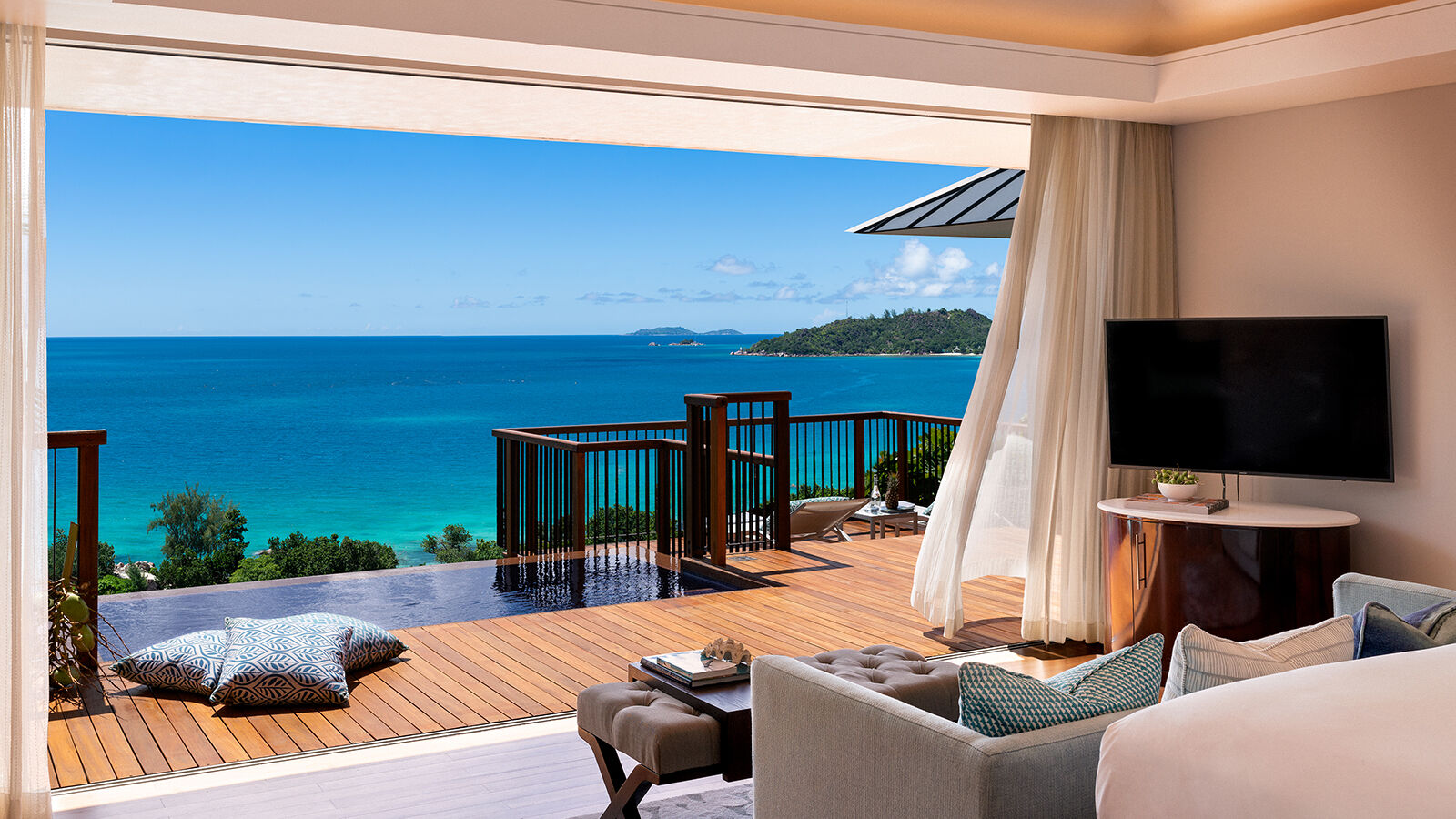 Seychelles Raffles Hotel PANORAMIC POOL VILLA