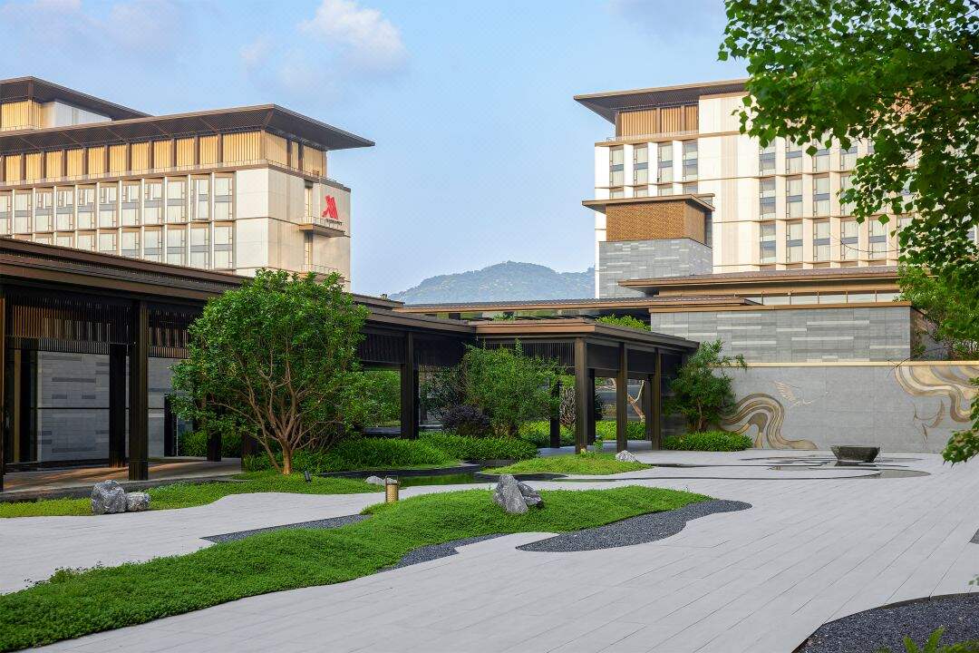 YUNZHU HOTEL - GuangZhou China Спальня, подвижная и фиксированная мебель