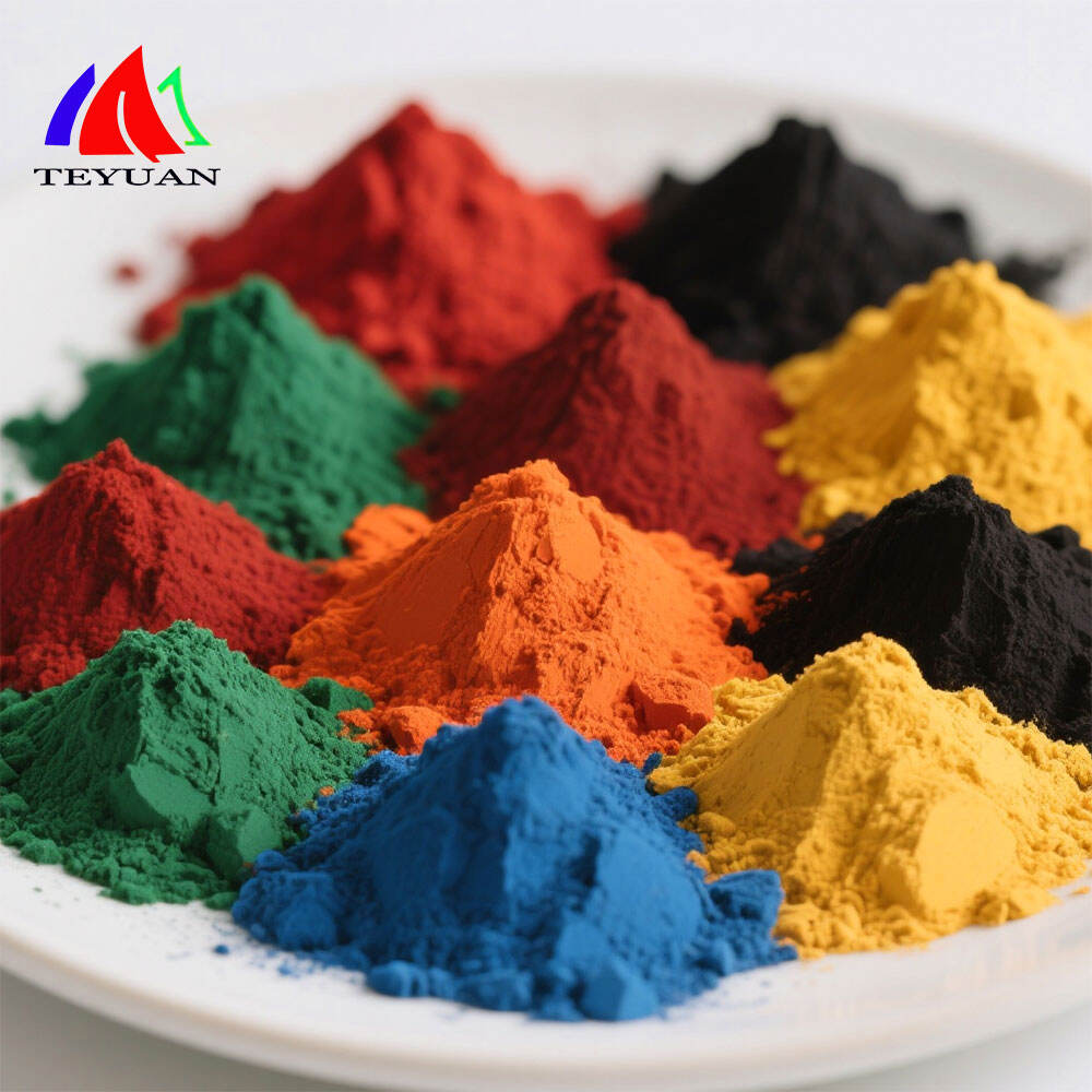 Pigments Iron Oxide Pigments Red Black Yellow Blue Green Mutilcolors for Concrete Cement and Construction